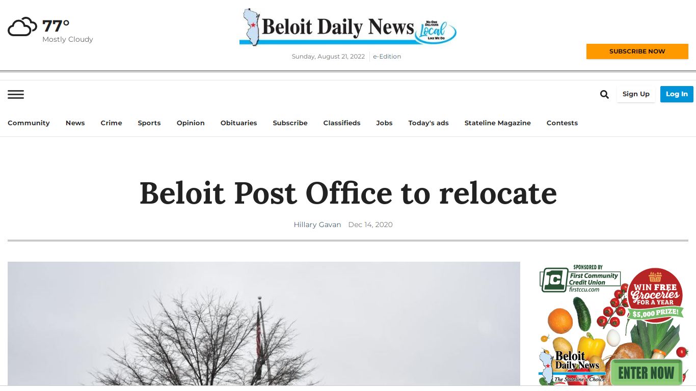 Beloit Post Office to relocate | Local News | beloitdailynews.com